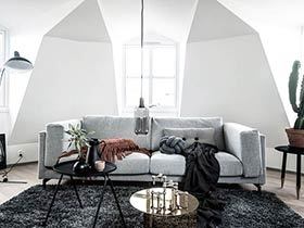35平北欧风格单身公寓装修 清爽舒适小空间