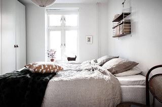 北欧风格一居室装修卧室设计图