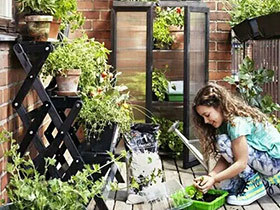 10个阳台绿植收纳效果图 与清新空气作伴