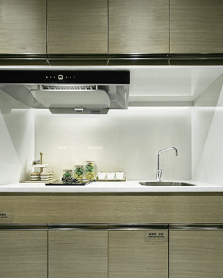 24平单身公寓装修开放式厨房