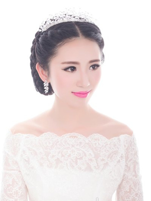 韩式新娘发型图片欣赏2017怎么弄韩式新娘发型