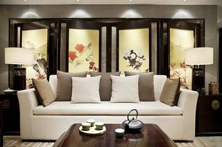 新中式客厅设计布置图片