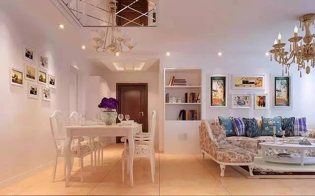 餐厅客厅一体装修设计各种户型各种风格总有你的一款