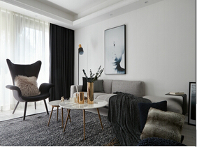 魅力北欧风格装修 10万半包三居室居室
