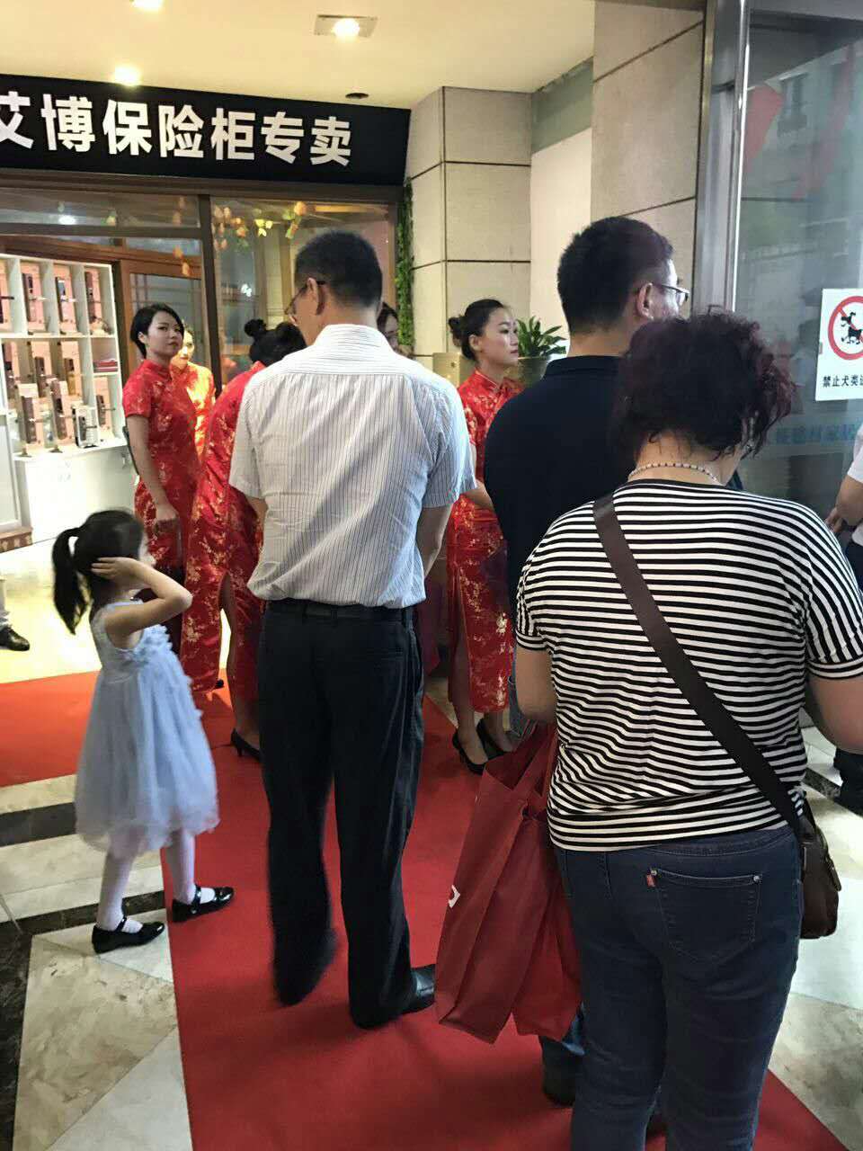 现场小朋友