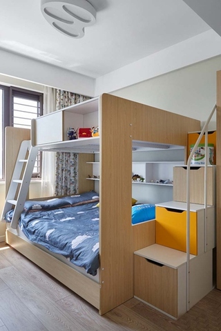 北欧风格三居室装修儿童房效果图