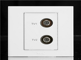 宽频电视插座与普通插座的区别 如何选择宽频电视插座