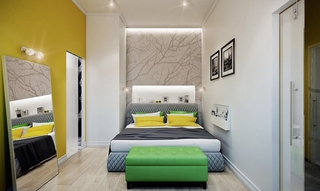 40平loft时尚空间卧室效果图