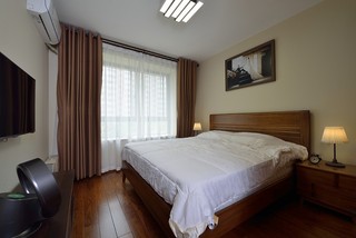 二居室现代简约风卧室装修效果图