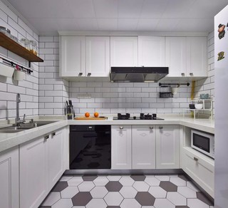 北欧风二居室厨房装修效果图