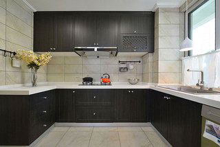 95平米简约风格装修厨房设计图