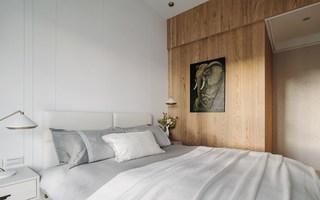 现代北欧风公寓卧室装修效果图