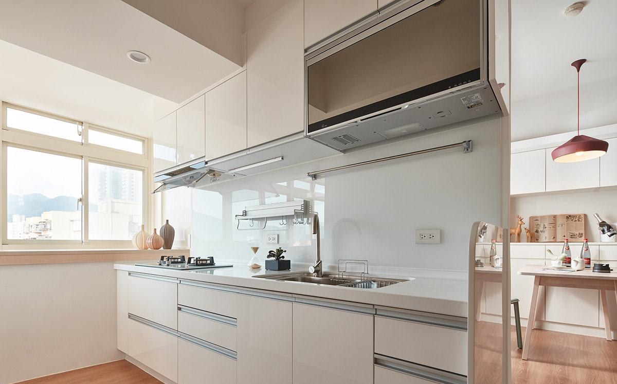 小户型北欧两居室厨房装修效果图