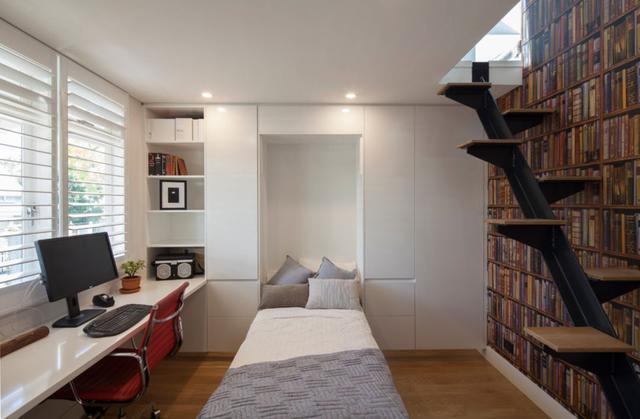 小户型的书房，怎么做客房