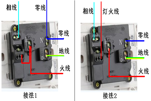 五孔插座接线图解 开关插座安装多高合适