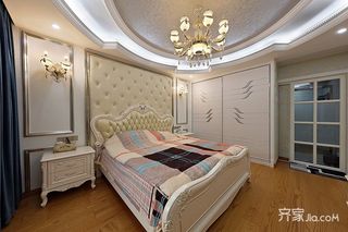127平欧式风格三居卧室装修效果图