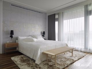 大户型现代简约卧室装修设计效果图