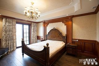 古典欧式别墅卧室装修设计效果图