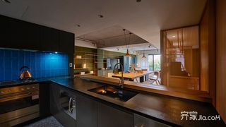 150平现代混搭装修厨房设计效果图