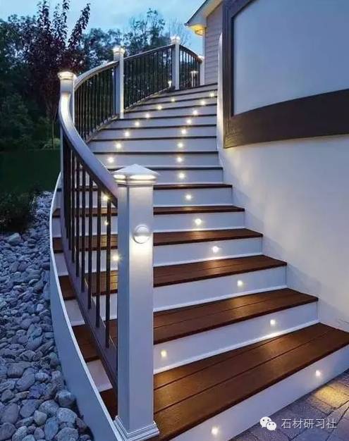 总线款 网红楼梯踏步灯 别墅自建房带智能感应led台阶灯追光梯步灯