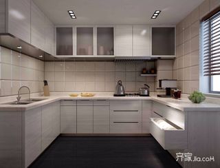 150平现代简约三居厨房装修效果图