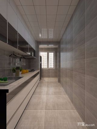 二居室现代北欧风格厨房装修效果图