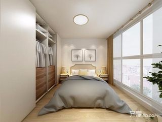 140平米现代简约风卧室装修效果图