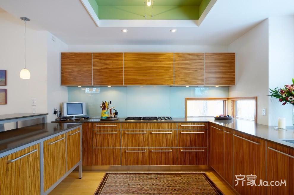 二居室日式风格家厨房构造图