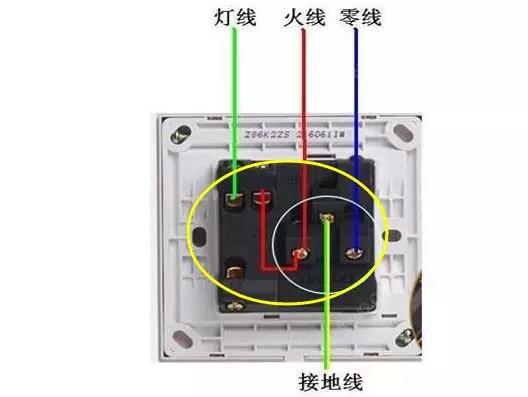 所谓的左零右火,是指我们在接线时,在家里常用的三孔插座上,左侧接线