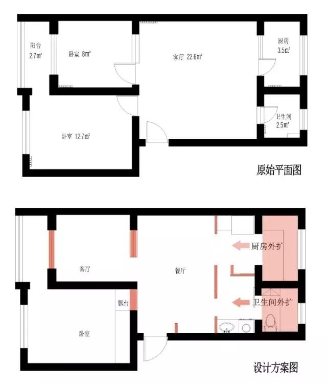 宁德2.5m²卫生间也要塞浴缸！52m²小家也能这么文艺任性！