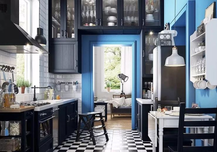 蓝色厨房让你爱上烹饪