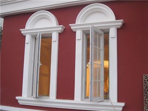 这是窗套不是“圈套”，外墙石材窗套效果图，有你想要的一款