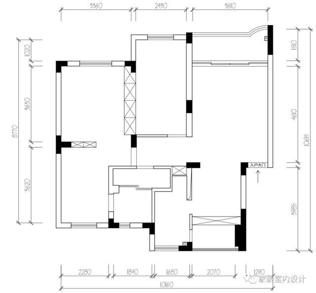 96㎡温馨雅致北欧风三居，收纳型过道，实用美观兼具！