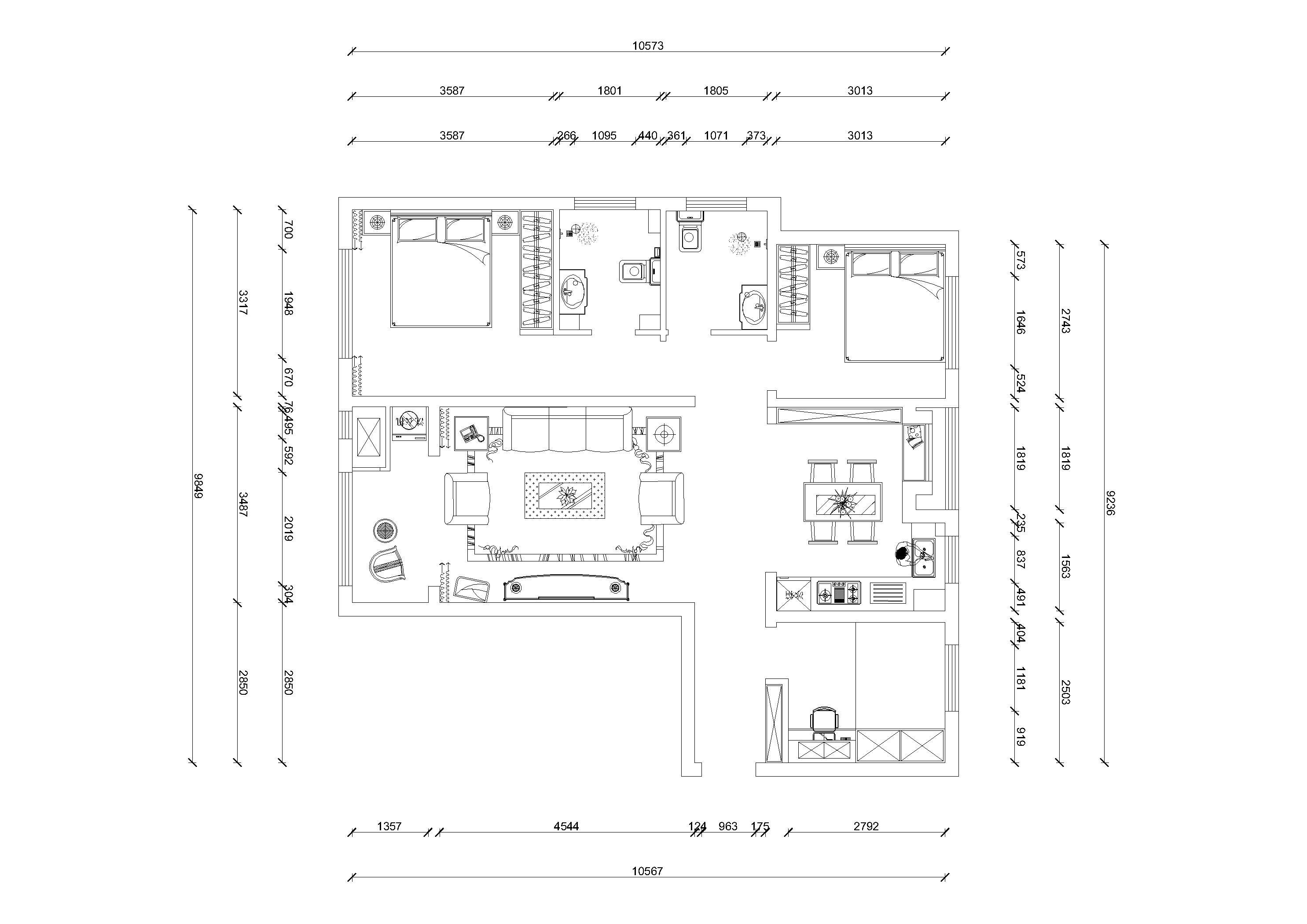 全屋户型图