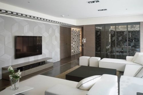电视墙装修图欣赏 6款让你家客厅不再单调的设计
