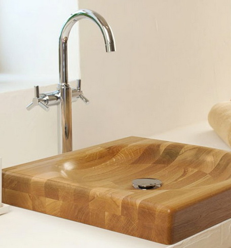 极具创意的木质盥洗槽 3930476
