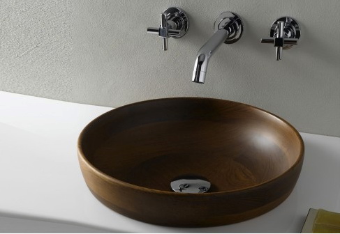 极具创意的木质盥洗槽 3930472