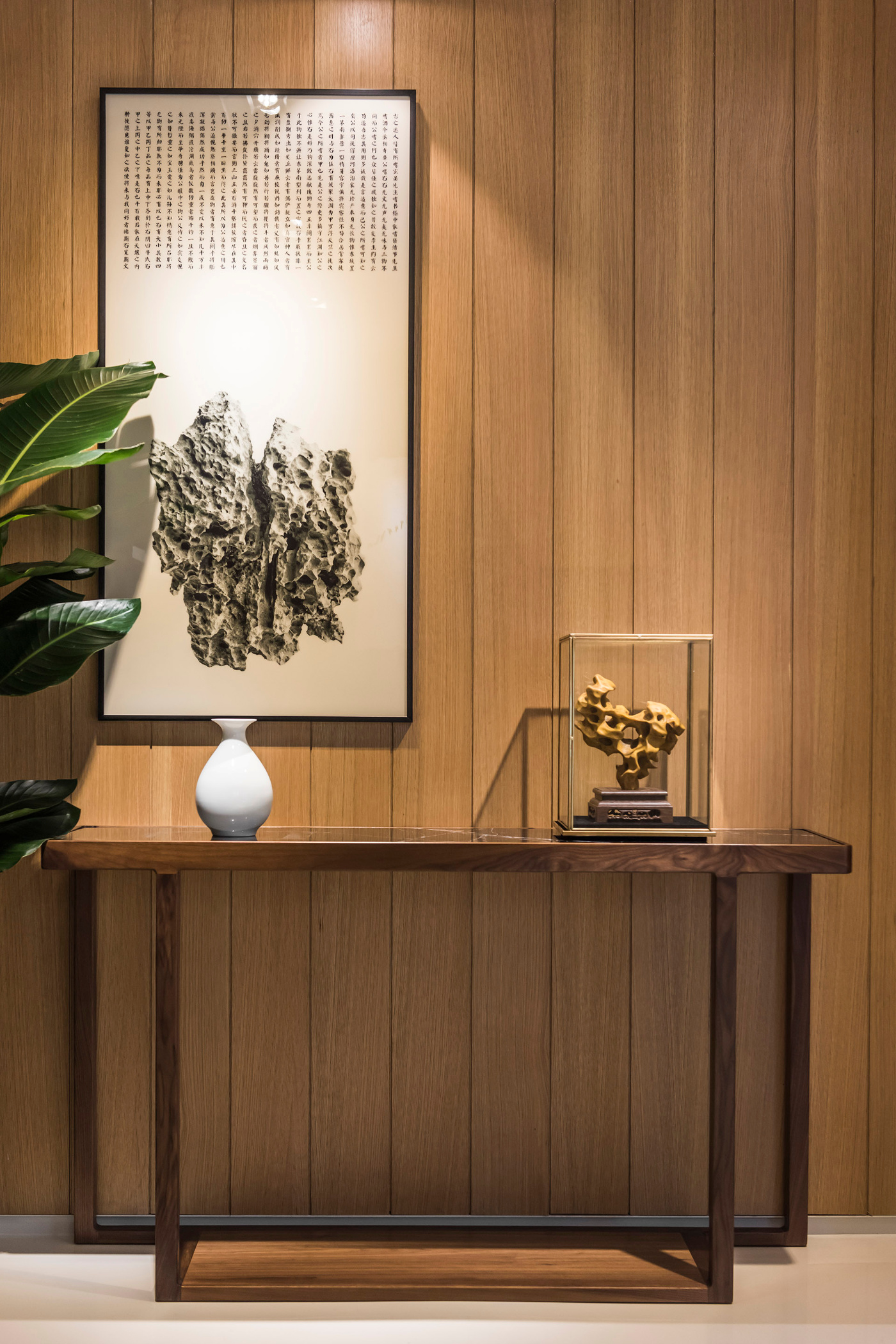 展厅,140平米以上装修,20万以上装修,大户型,混搭风格,玄关,背景墙,原木色