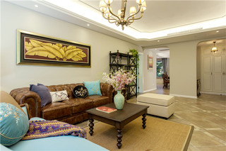 360平美式风格别墅装修沙发设计图