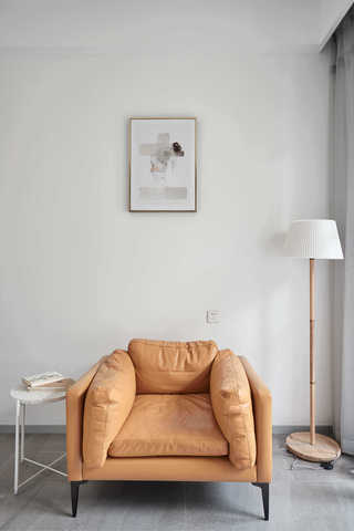 大户型休闲四居室装修单人沙发设计图