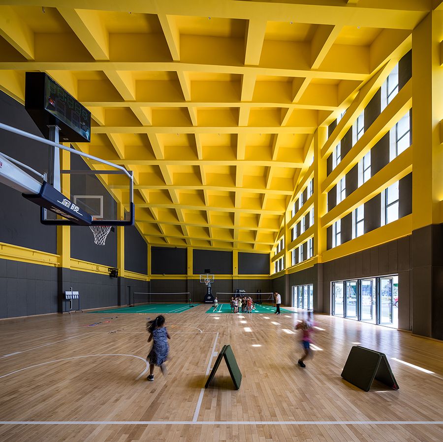 学校体育馆装修效果图