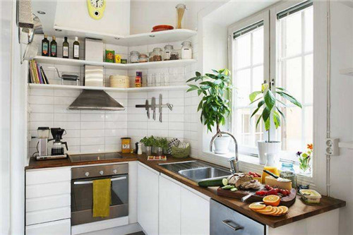 【新空间装饰】小厨房如何设计 小厨房橱柜效果图大全