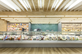 超市面包区装修设计图