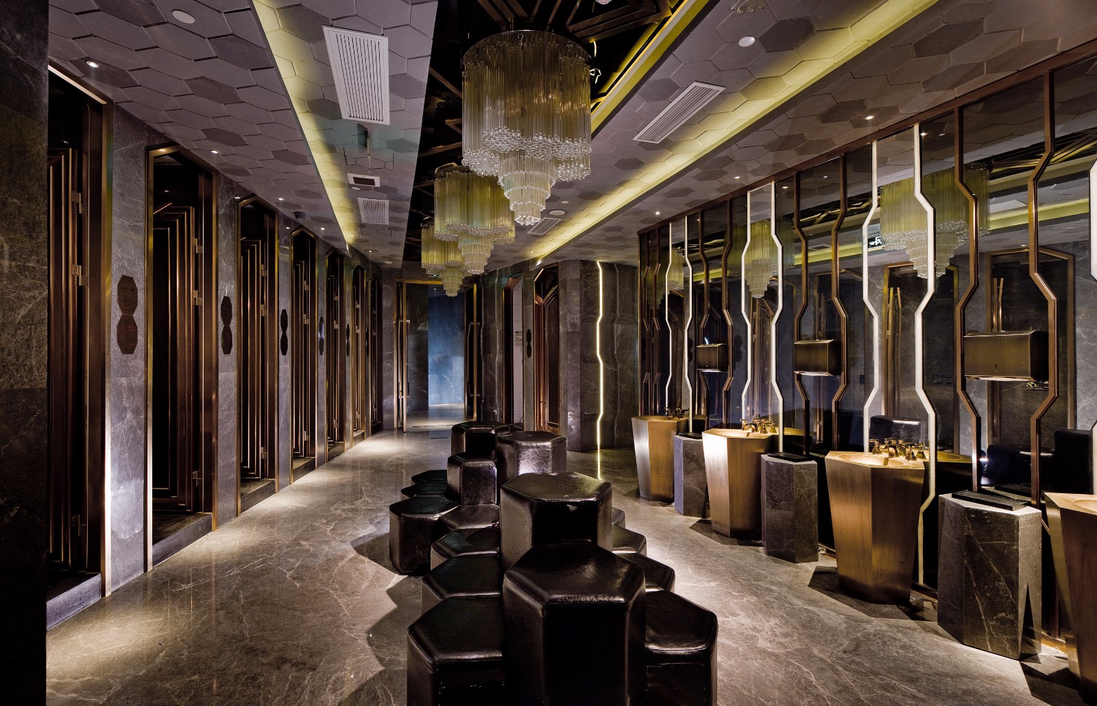 现代时尚夜总会装修效果图