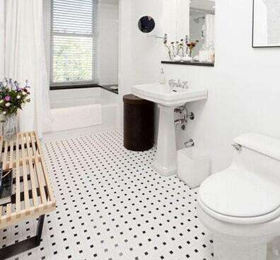 【星艺装饰】浴室地板砖种类 怎么挑选浴室地板砖