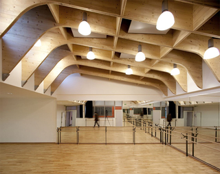 木结构室内运动馆装修效果图