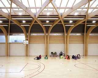 木结构室内运动馆装修效果图