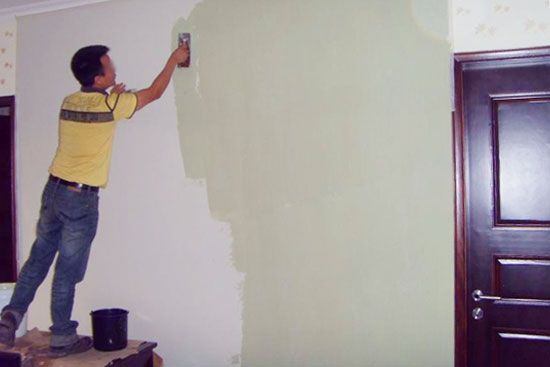 [上海名宇精品设计]腻子墙面脏了怎么办 墙面找平施工方法