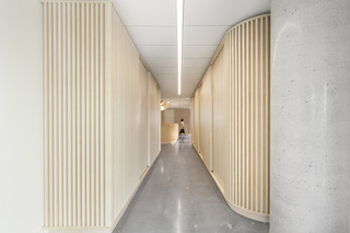 现代风牙医卫生室走廊装修效果图