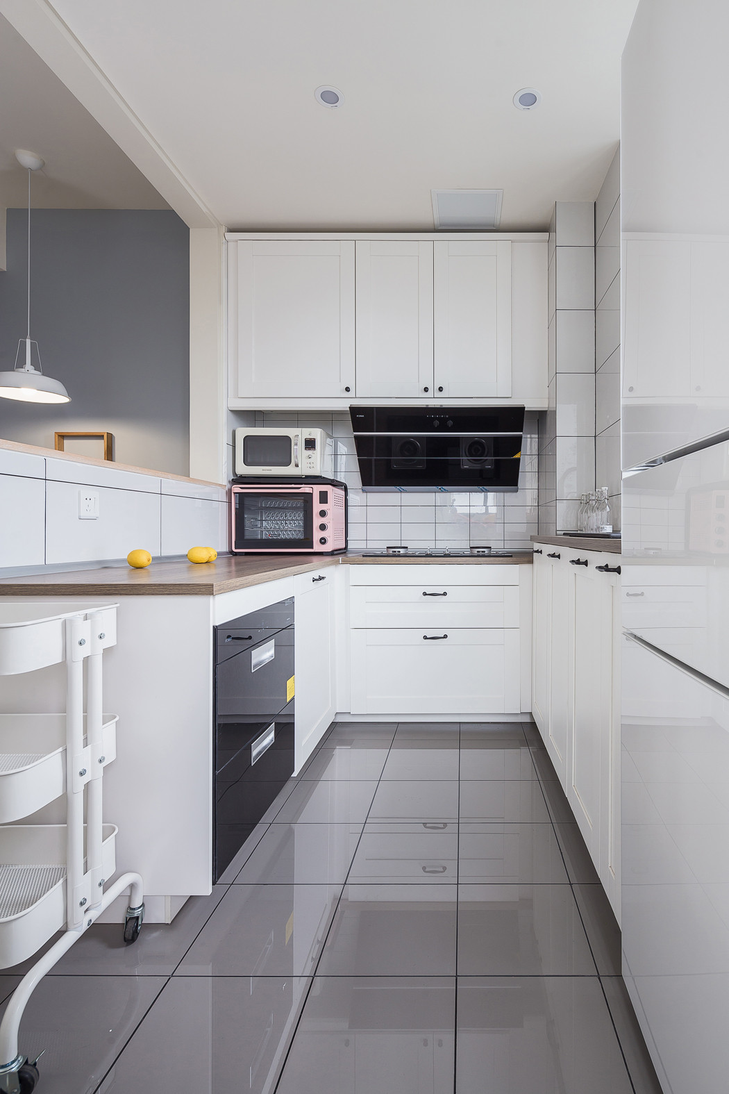 北欧风格两居厨房装修效果图_齐家网装修效果图